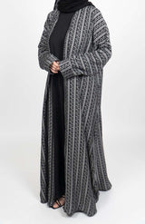 Afaf - Geometric Abaya - Alyas Abaya