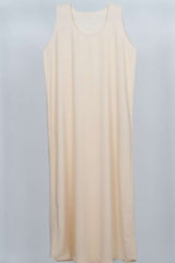 Inner Slip Dress - Beige - Alyas Abaya