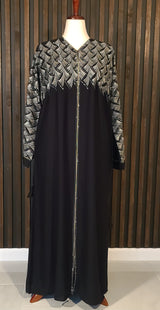 Abyat - Silver Abaya