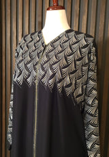 Abyat - Silver Abaya