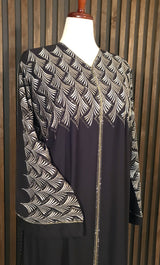 Abyat - Silver Abaya