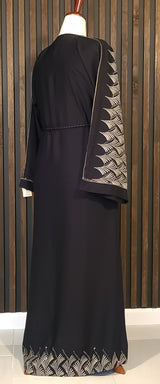 Abyat - Silver Abaya