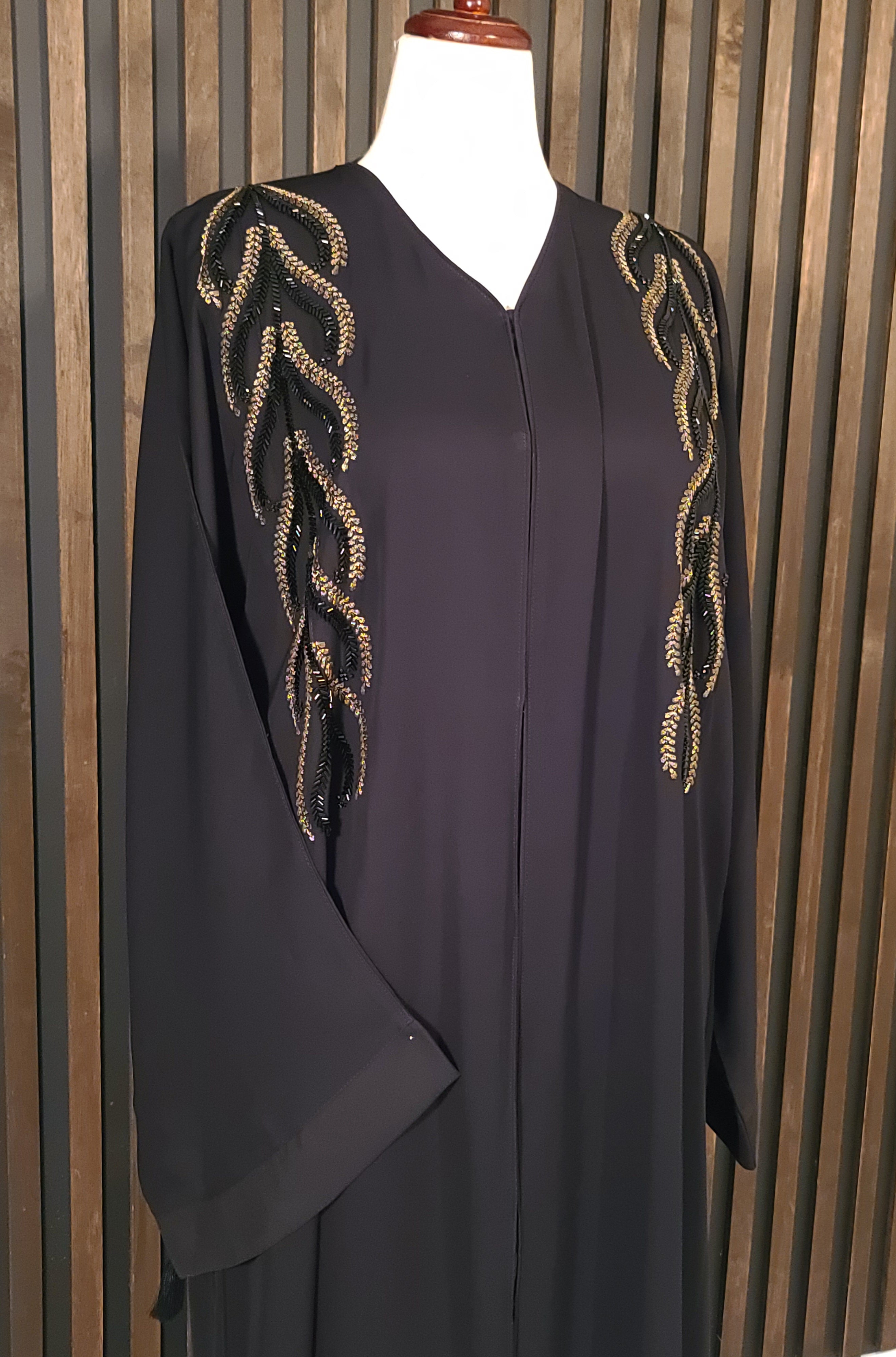 Asma - Black Gold Abaya