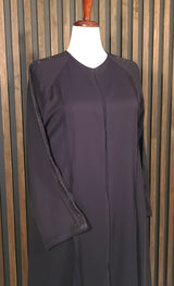 Wafa - Black Abaya