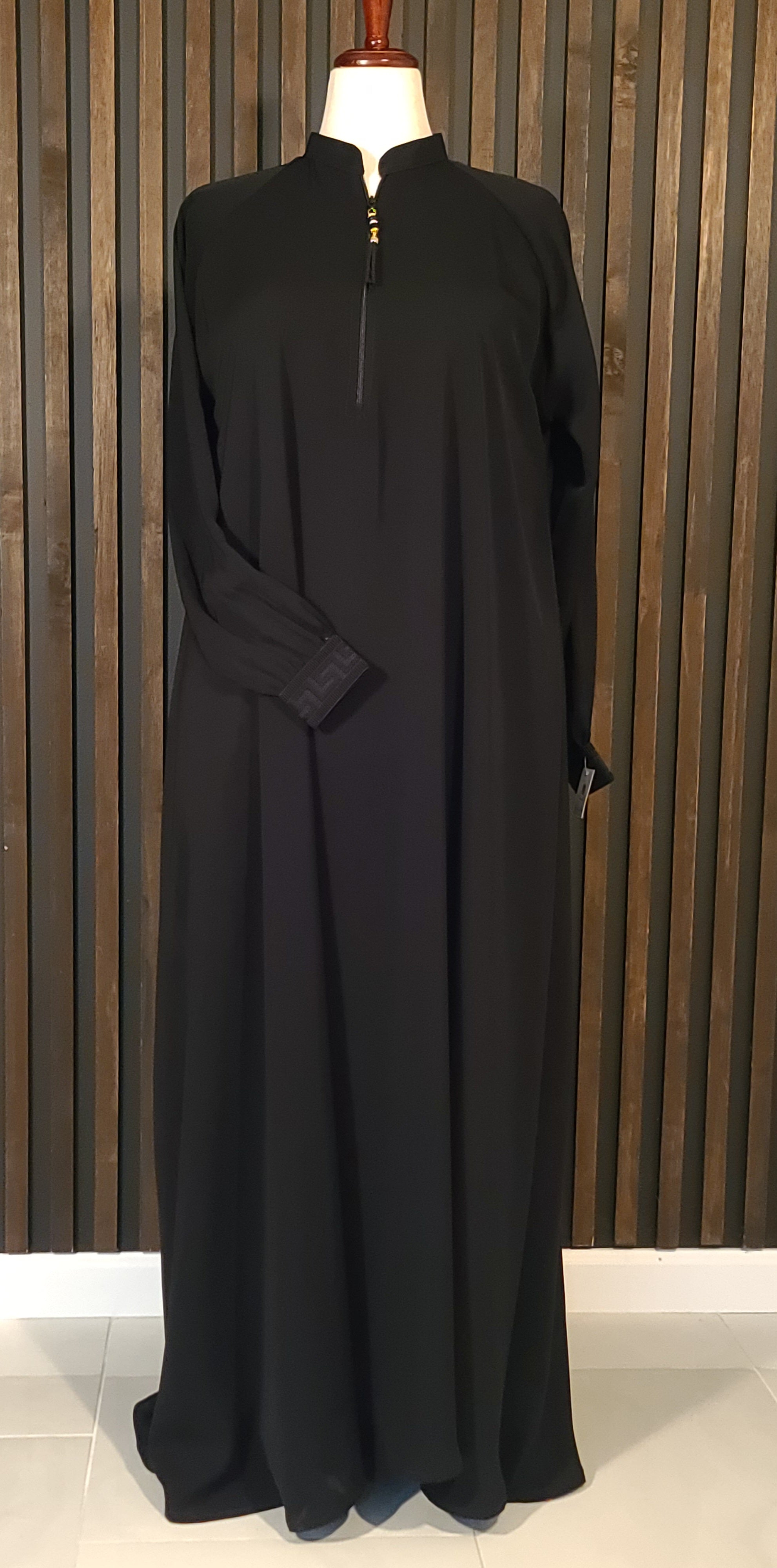 Lujain - Elastic Cuffed Abaya