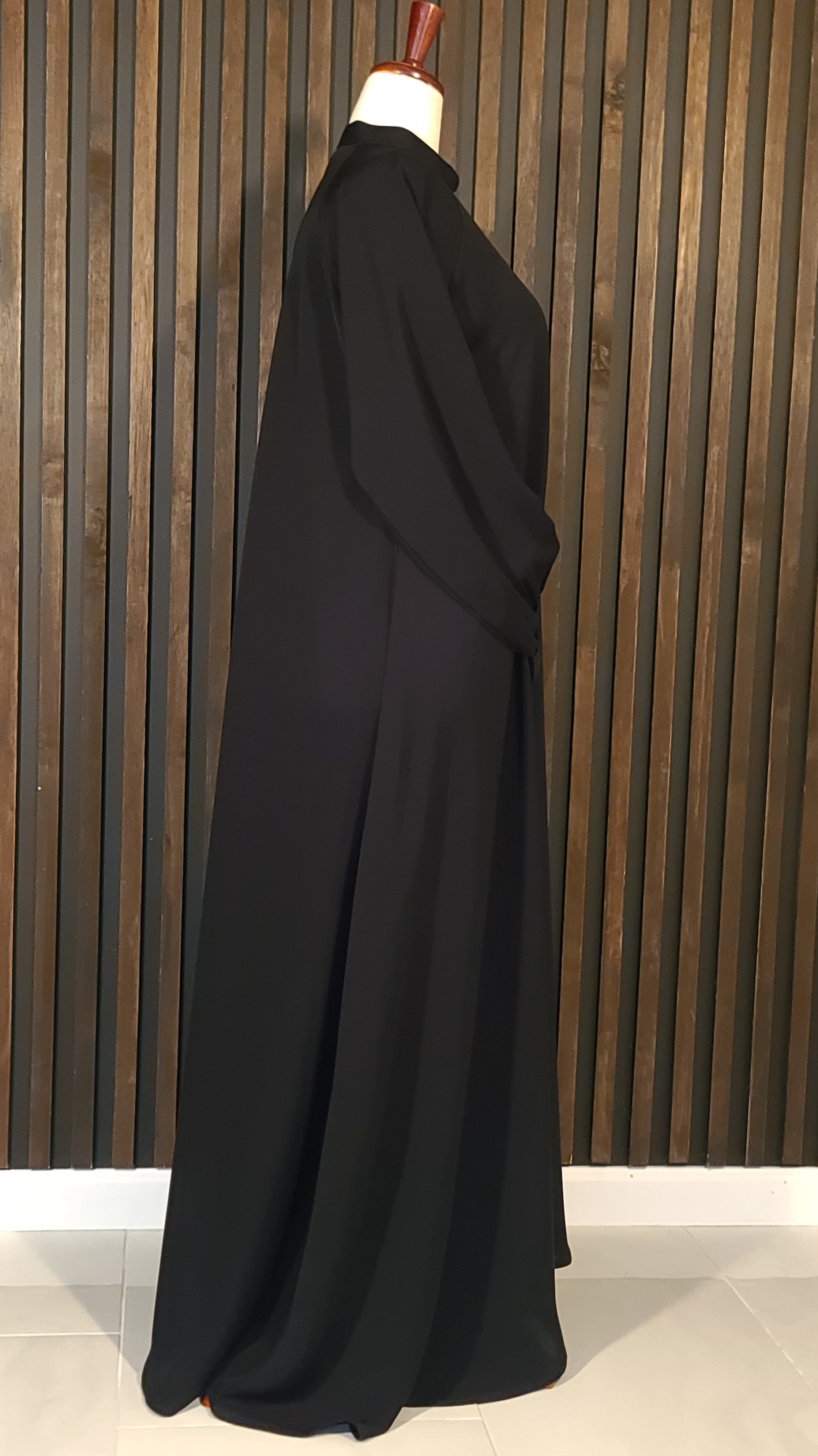 Lujain - Elastic Cuffed Abaya