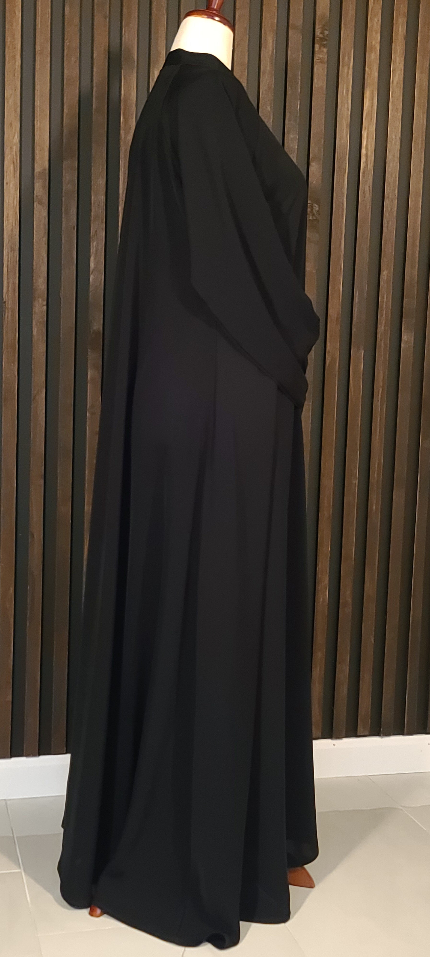 Lujain - Elastic Cuffed Abaya