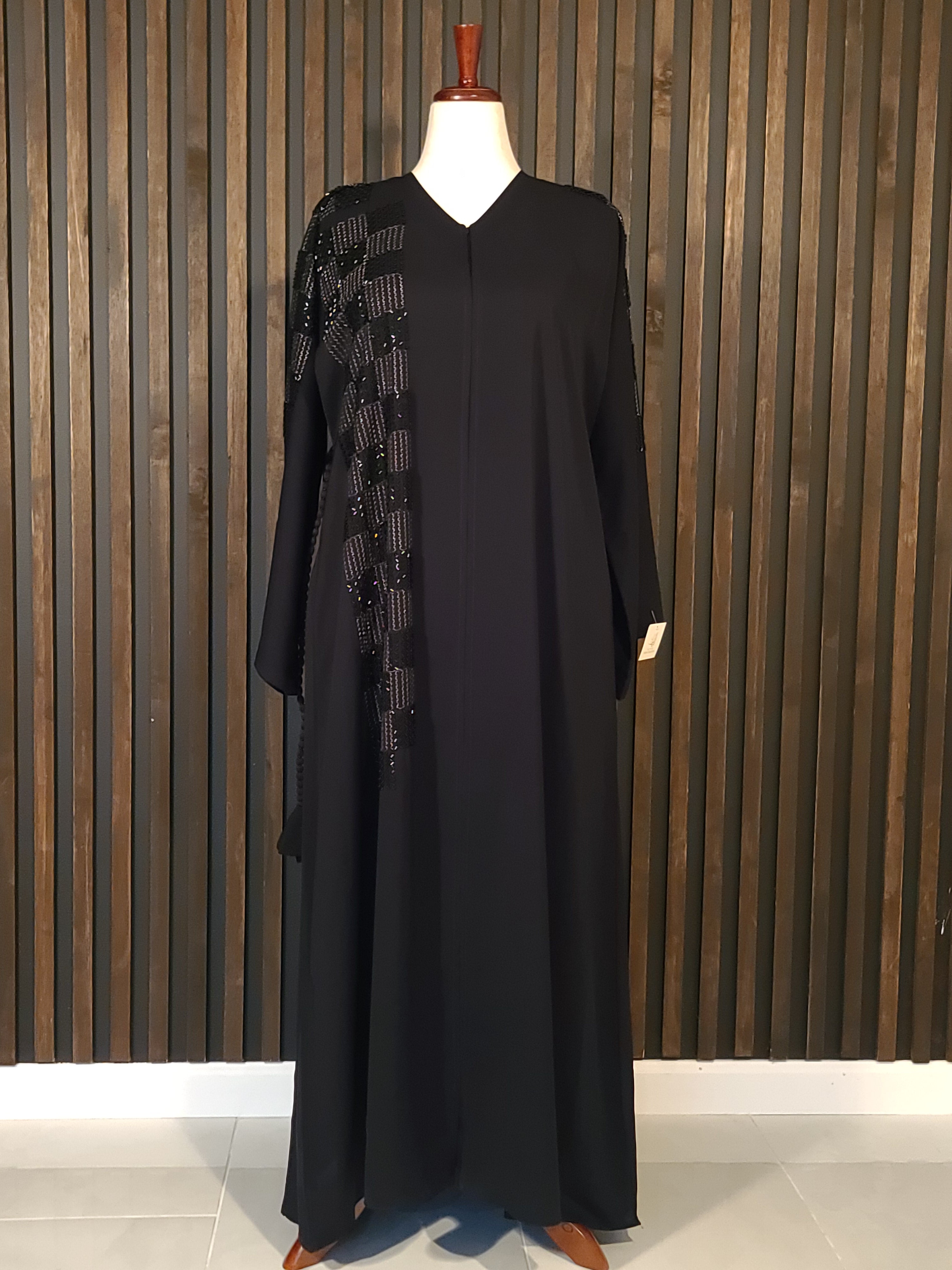 Raina - Gold Abaya