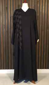 Raina - Gold Abaya