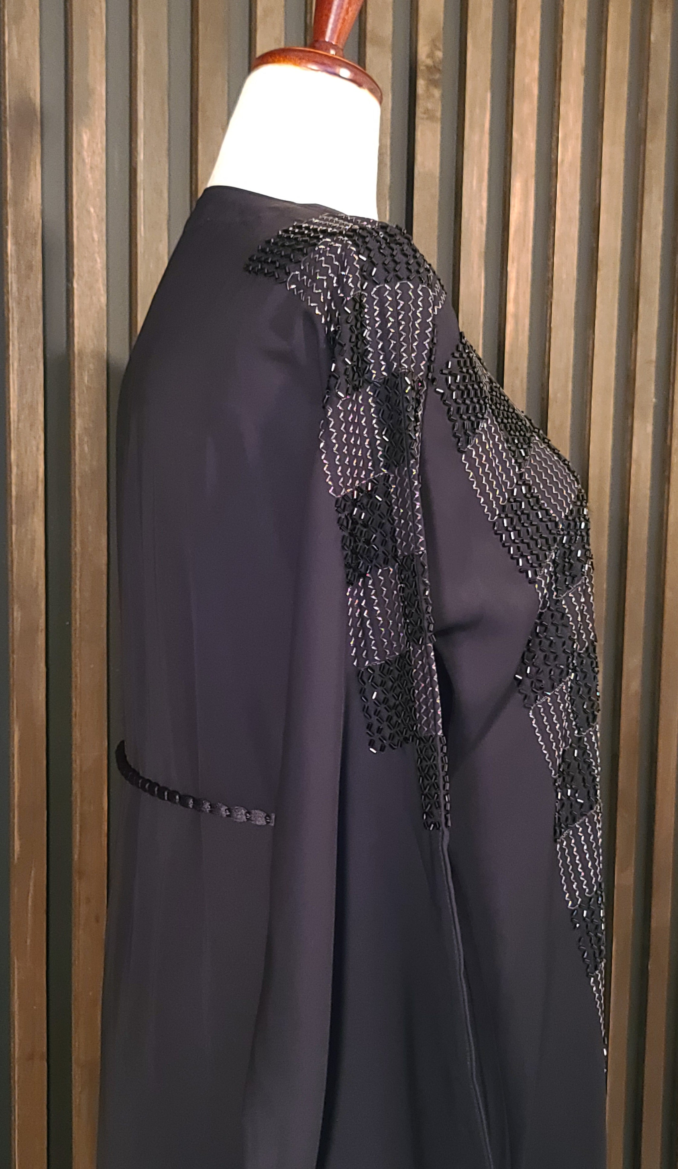 Raina - Gold Abaya