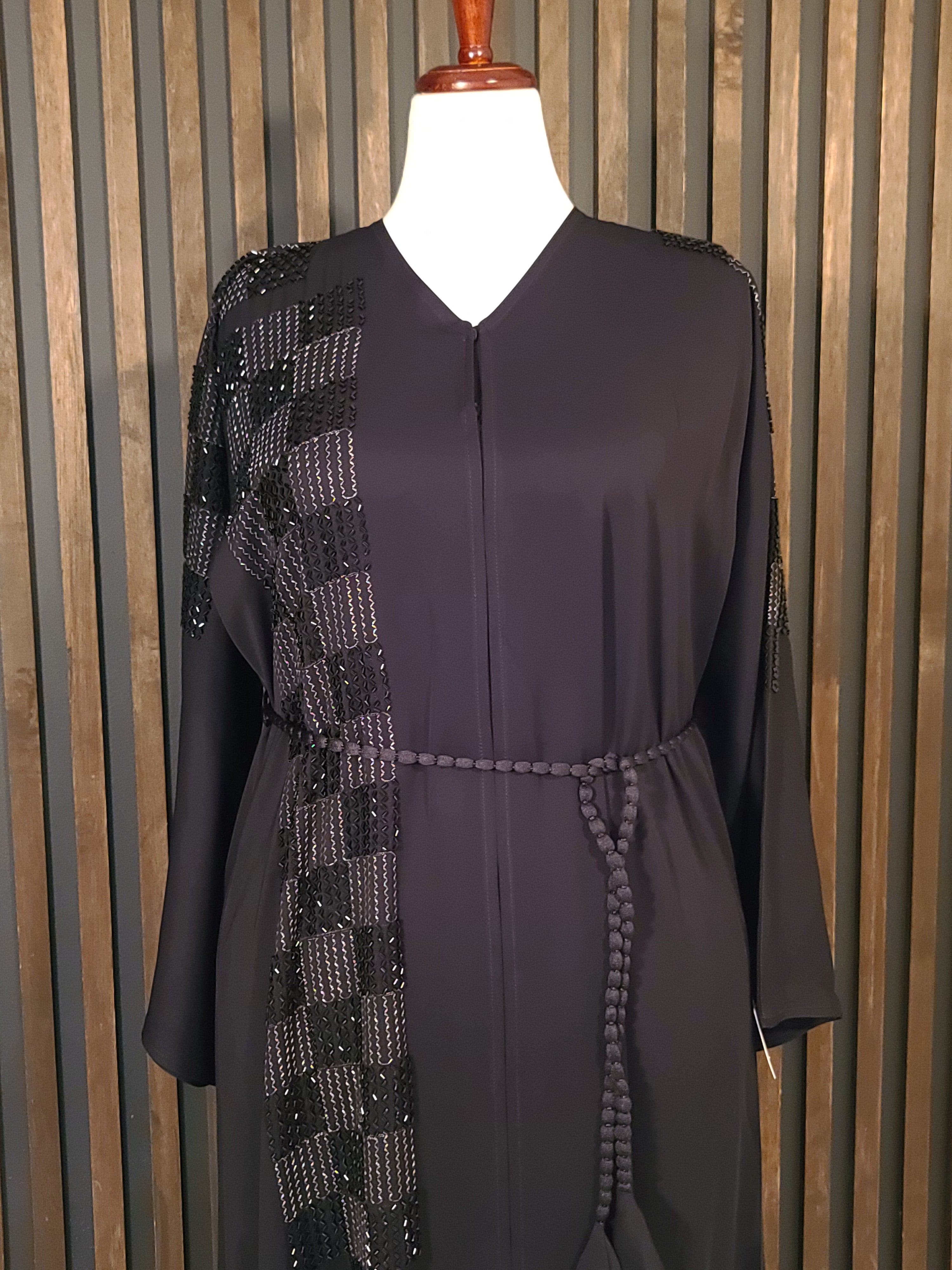 Raina - Gold Abaya