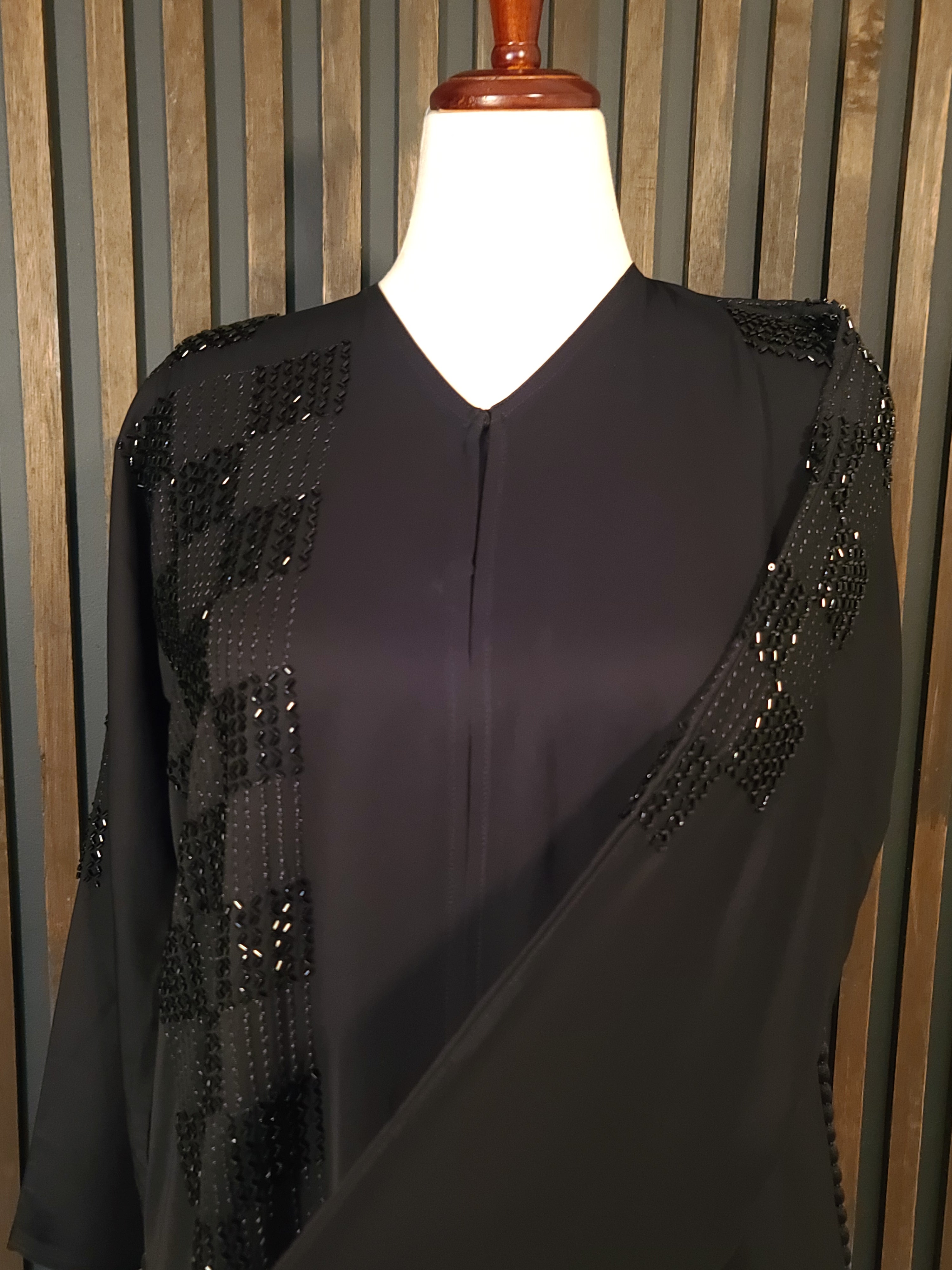 Raina - Black Abaya