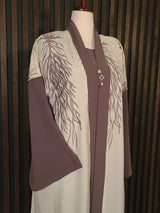 Vines - Beige Abaya