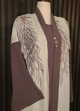 Vines - Beige Abaya