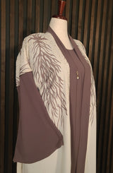 Vines - Beige Abaya