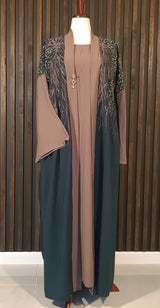 Vines - Green Abaya