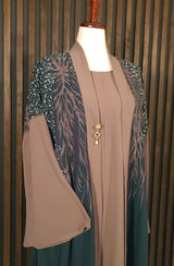 Vines - Green Abaya