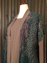 Vines - Green Abaya