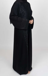 Dela - Crystal Embellishment Abaya