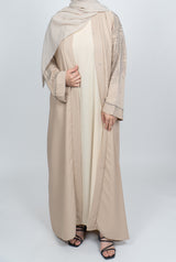 Maha - Nada Beige Abaya