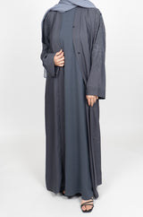 Maha - Nada Gray Abaya