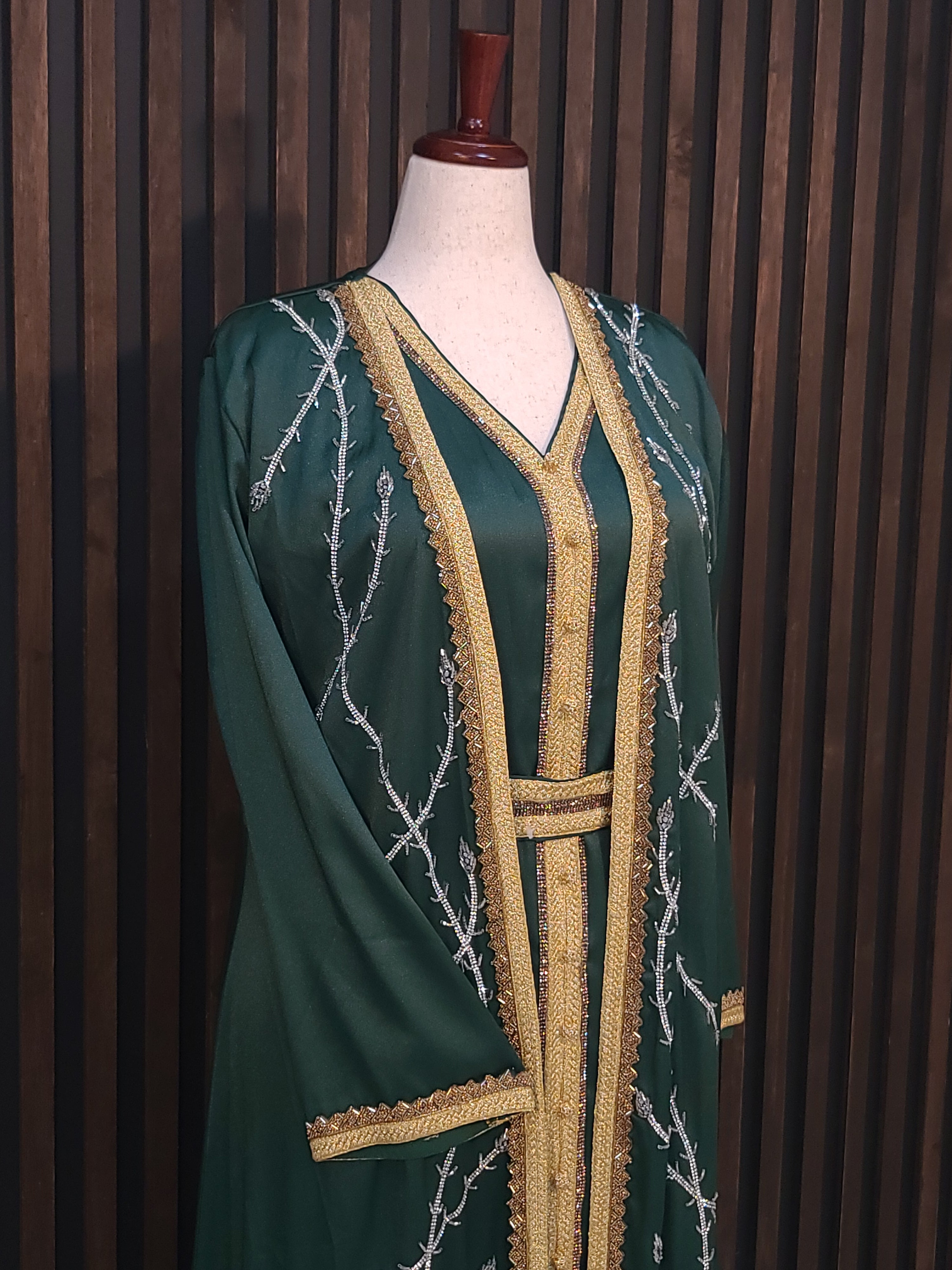 Kaftan - Green Dress