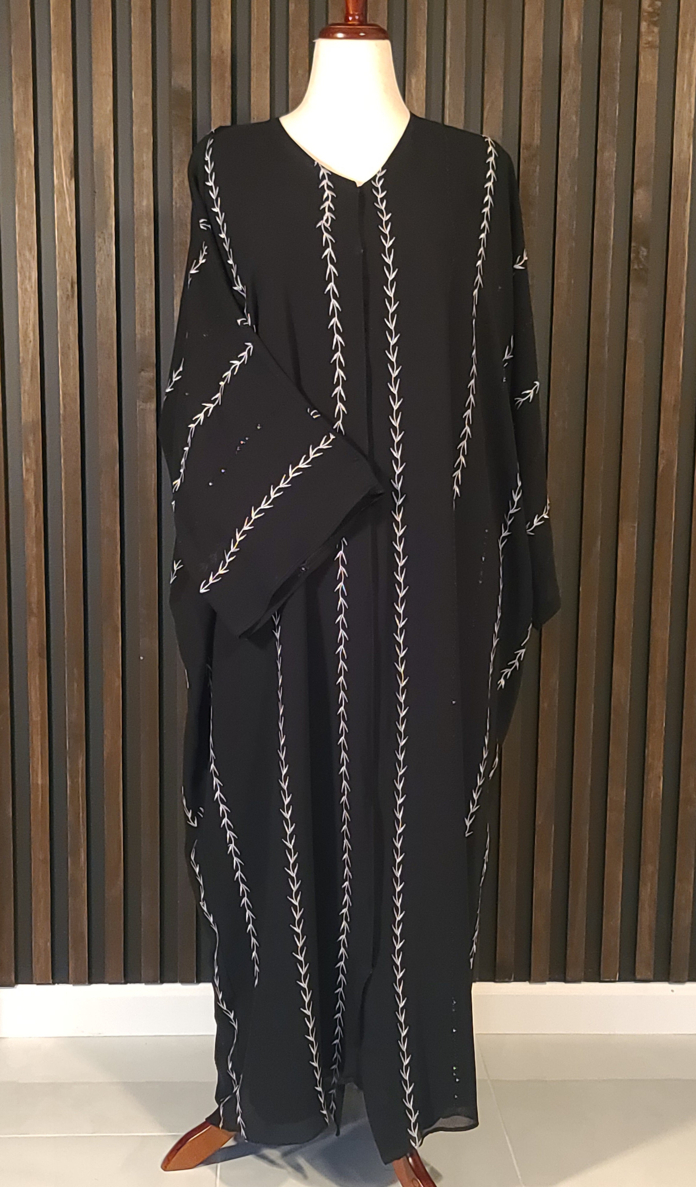 Tasbeeh - Silver Abaya
