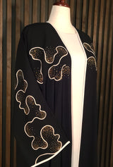 River - Cream  Abaya