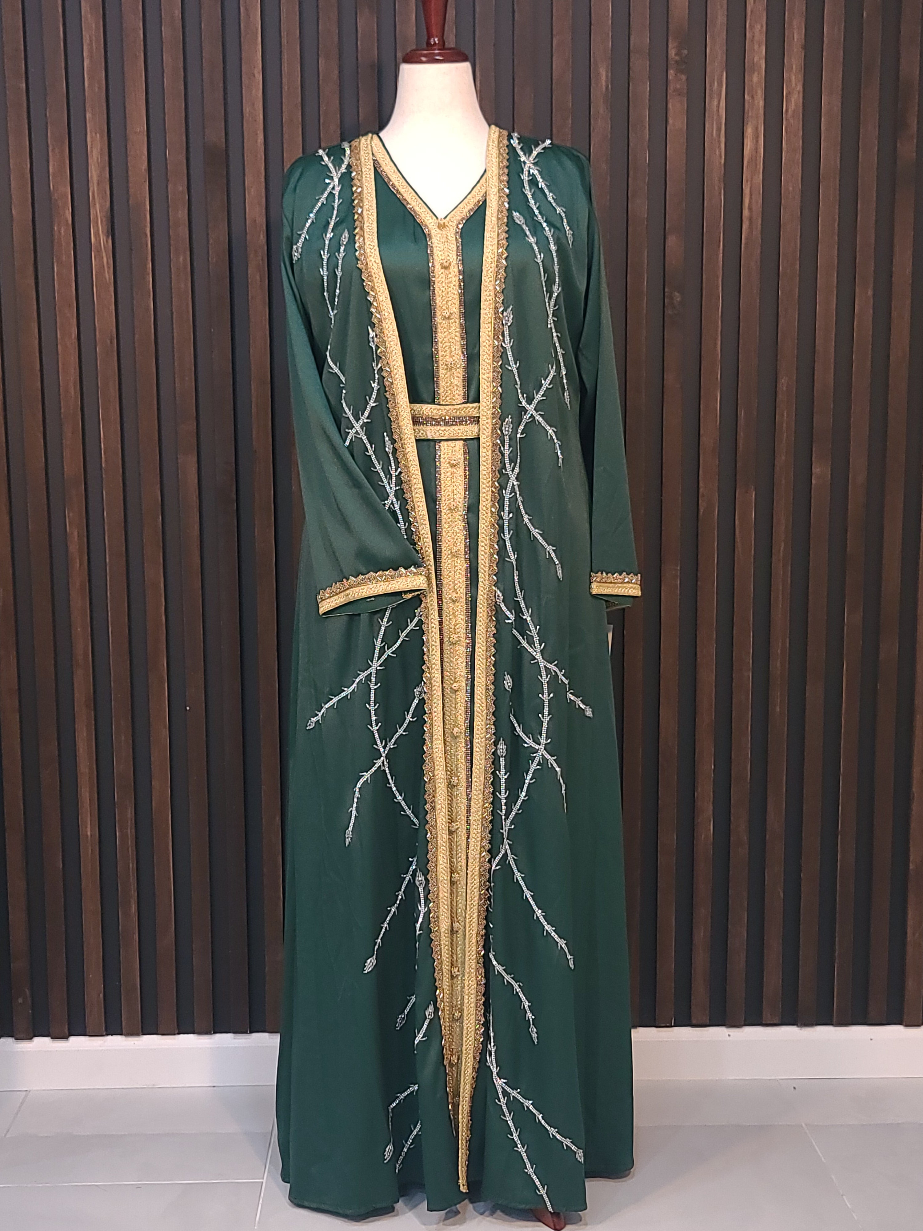Kaftan - Green Dress