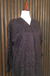 Geometric - Black Abaya