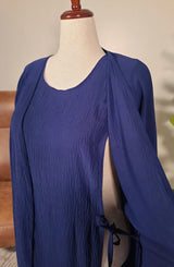 Khawla - Navy Abaya
