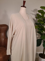 Khawla - Beige Abaya