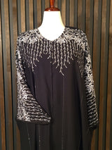 Maghrib - Silver Abaya