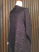 Geometric - Black Abaya