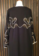 River - Cream  Abaya