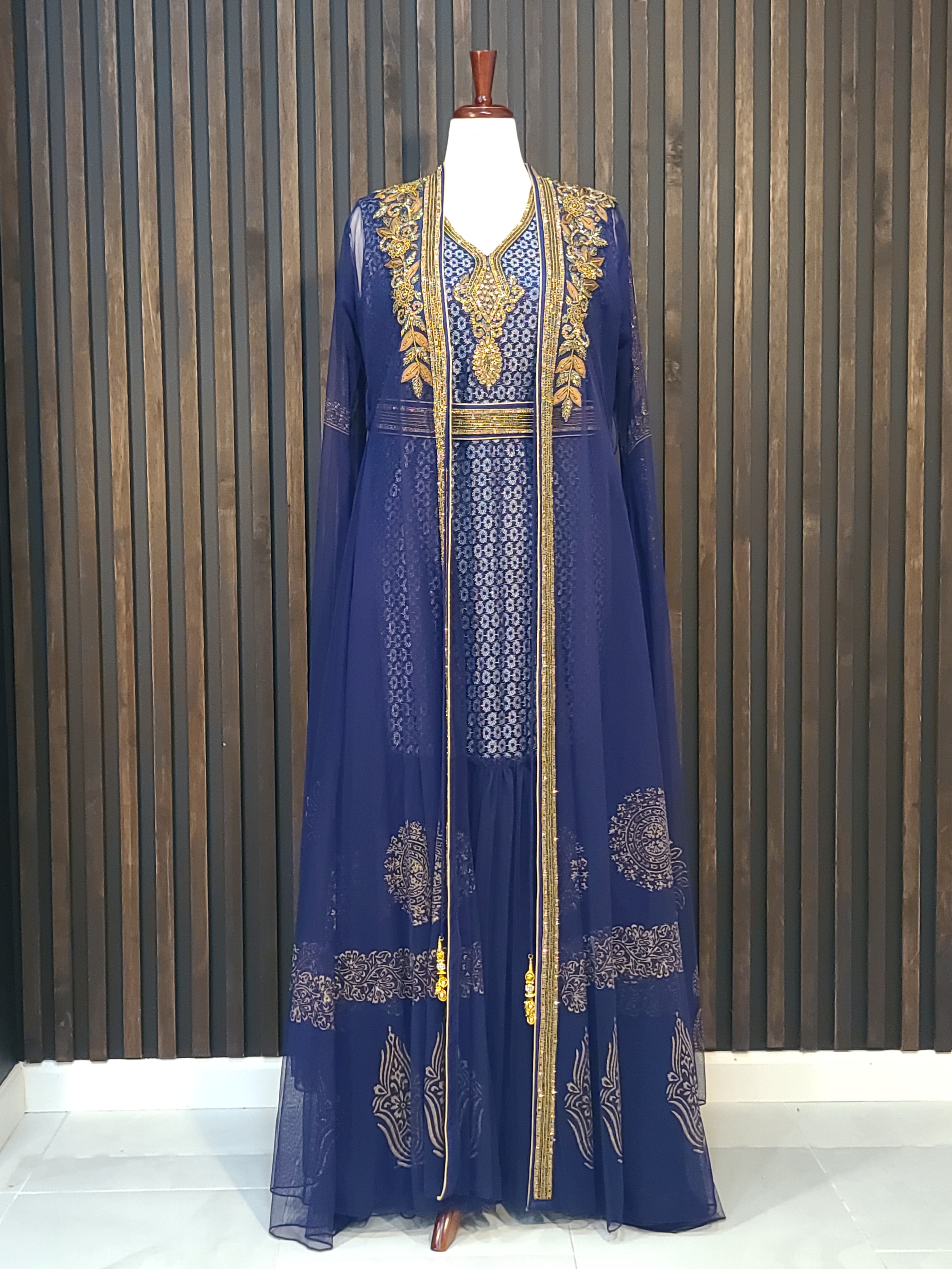 Party Dress - Navy Dress