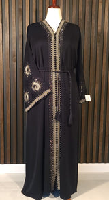 Halazon - Gold Abaya