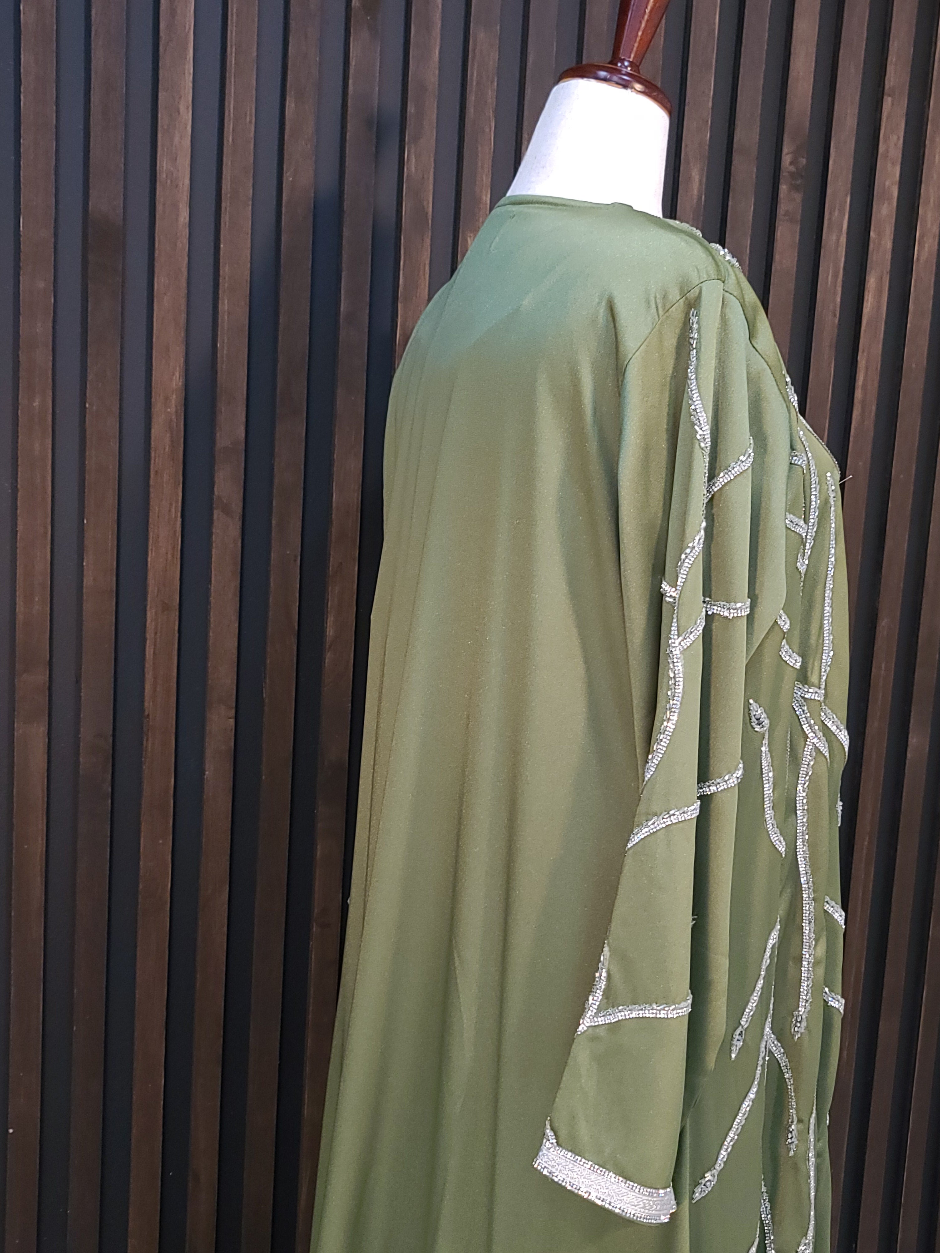 Kaftan - Light Green Dress