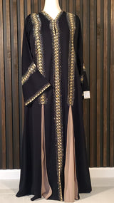 Rawaah - Gold Abaya