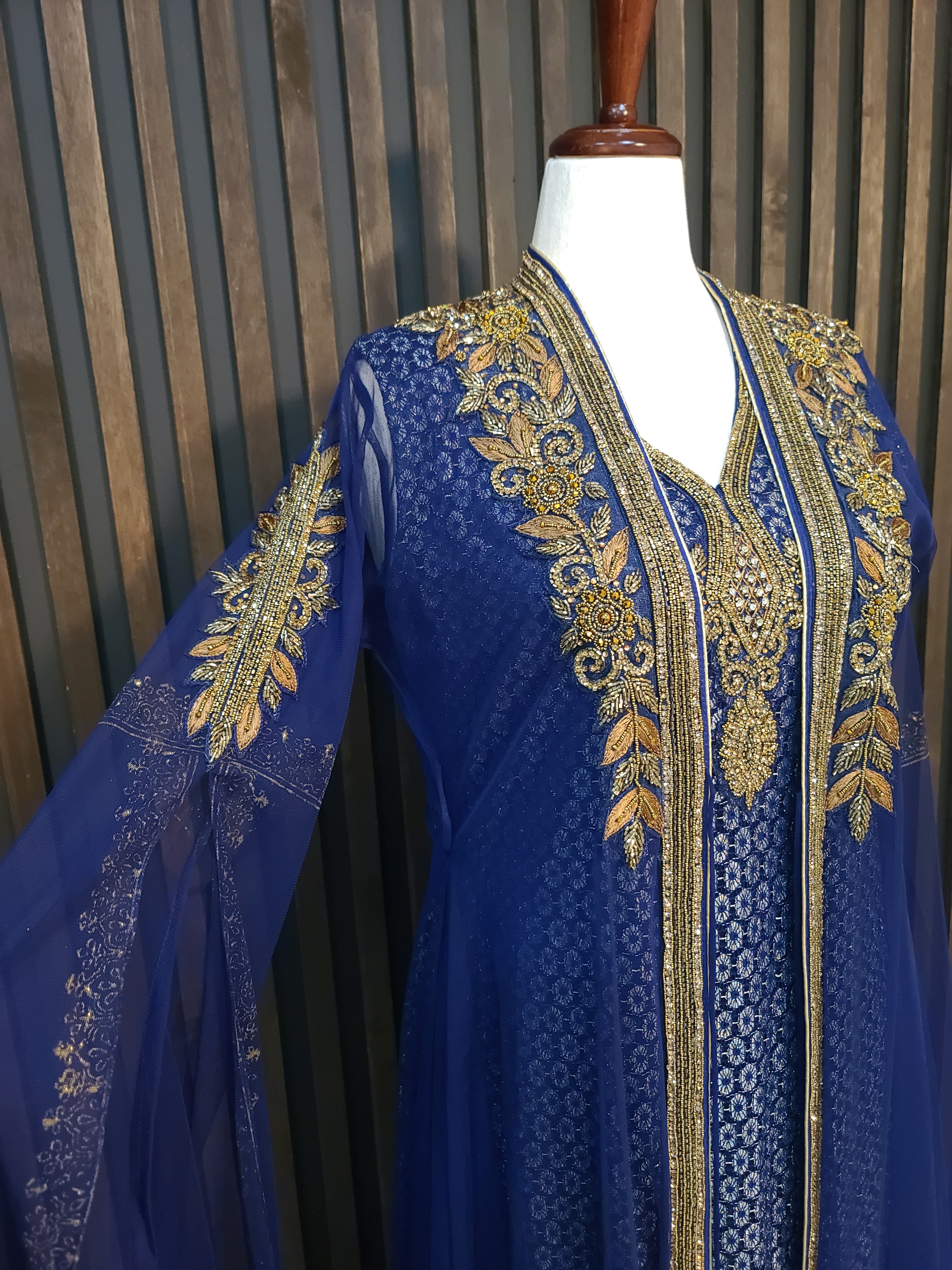 Party Dress - Navy Dress