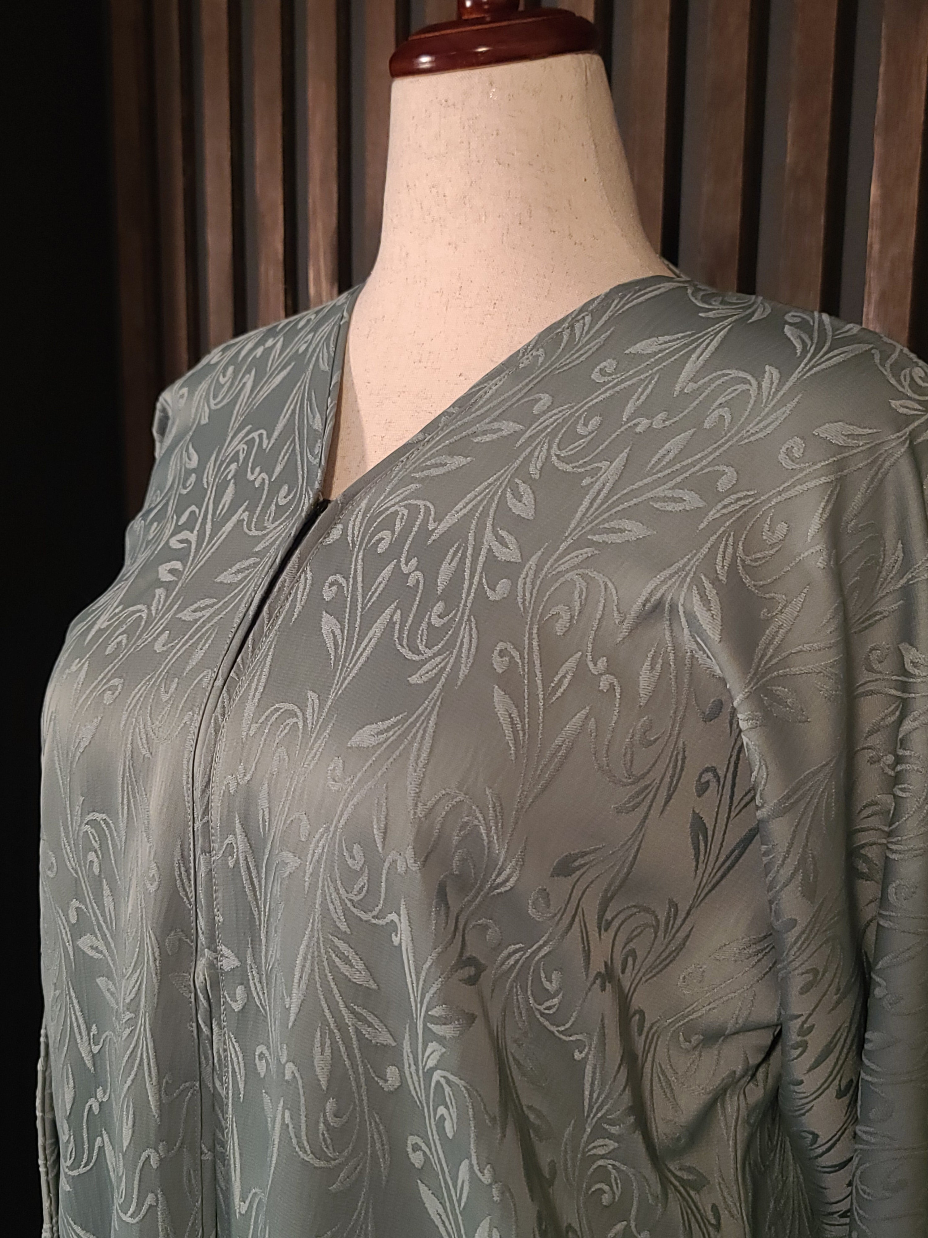 Dana - Teal Abaya - Alyas Abaya