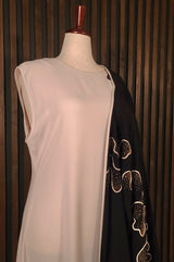 River - Cream  Abaya