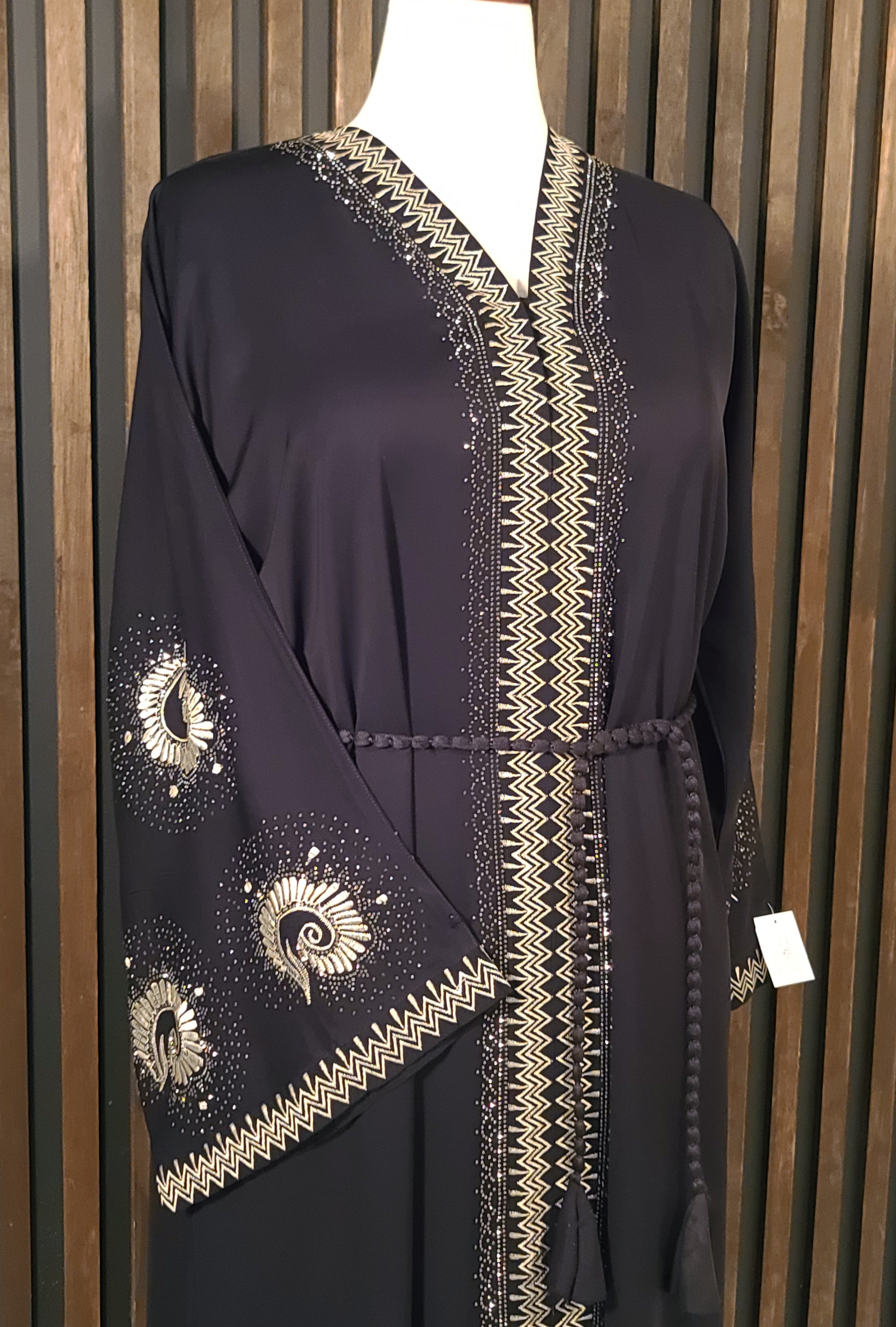 Halazon - Gold Abaya