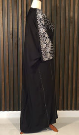 Maghrib - Silver Abaya