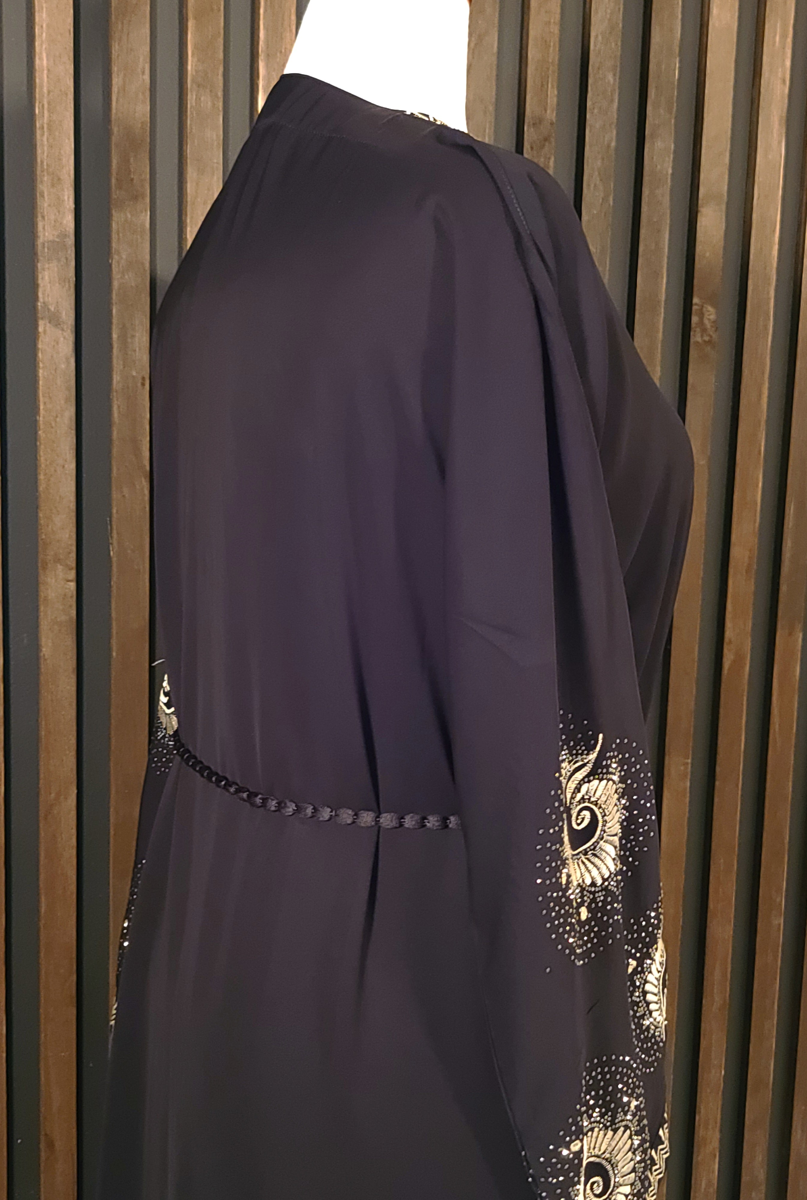 Halazon - Gold Abaya