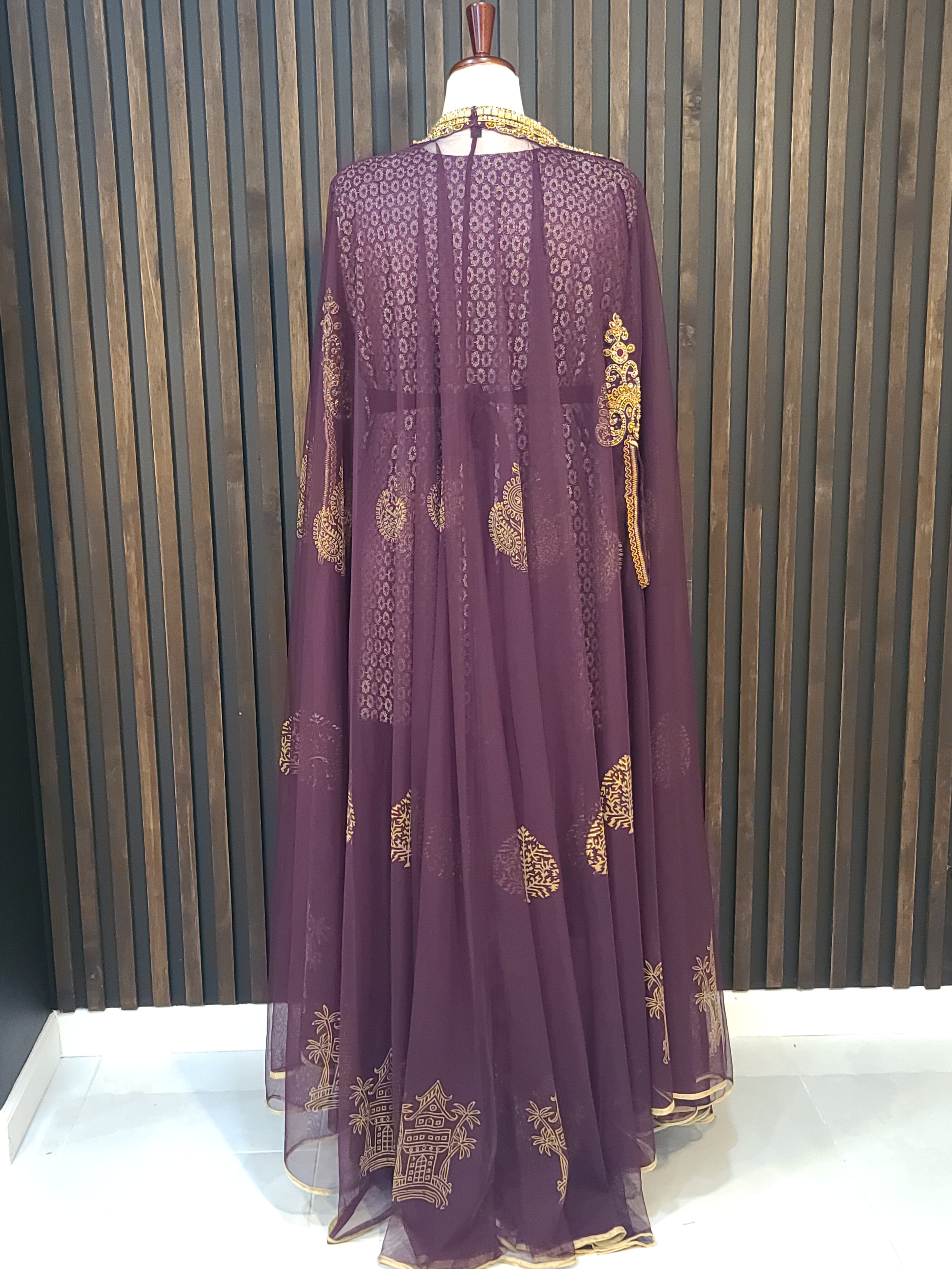 Party Dress - Burgundy Dress