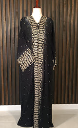 Warda - Gold Abaya