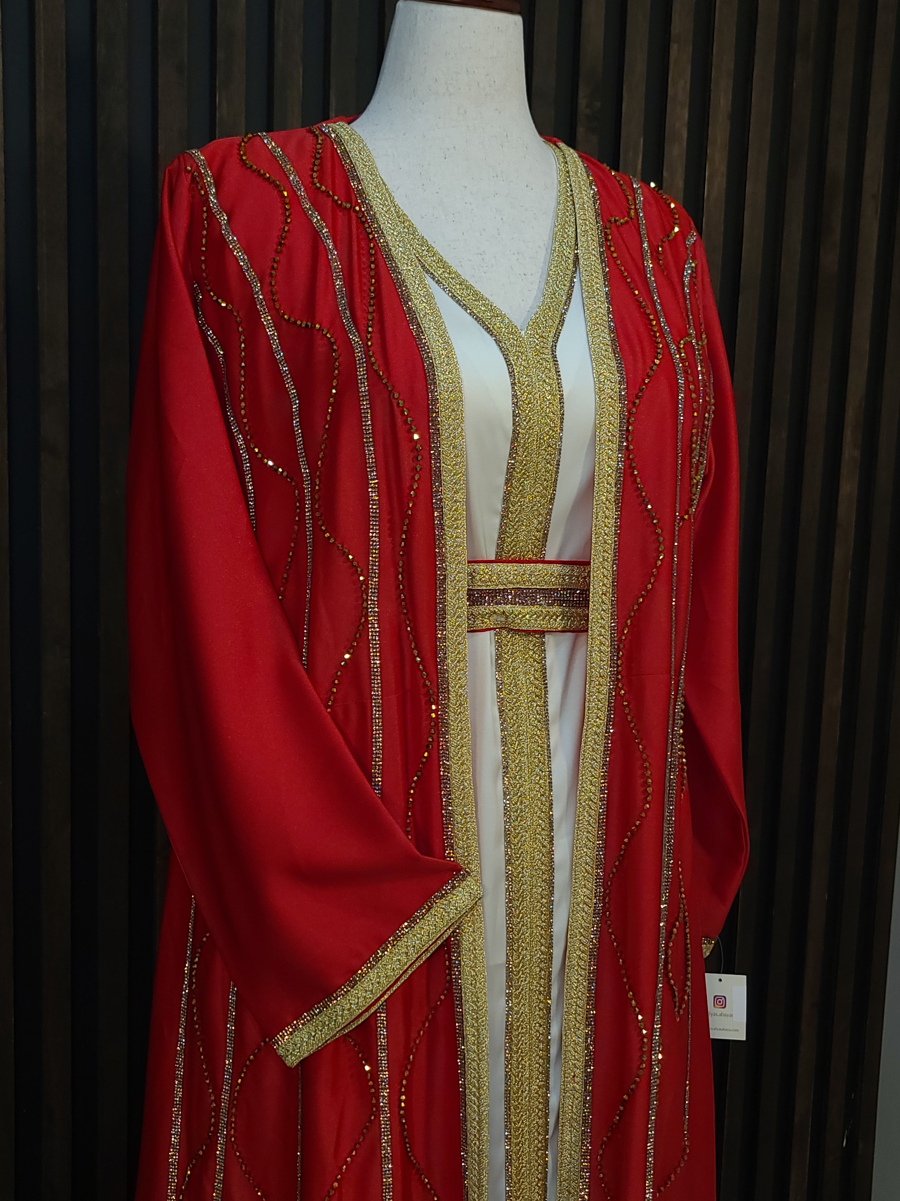 Kaftan - Red Dress