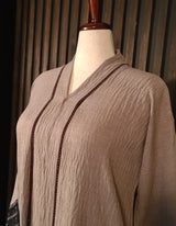 Batool - Beige Abaya